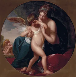 Cupid, Stung by a Bee, is Cherished by His Mother, 1774